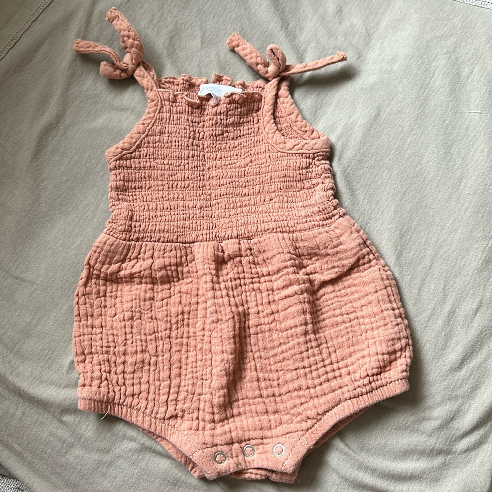 0-3 month romper